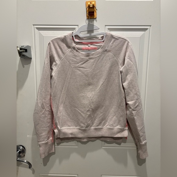 lululemon athletica Tops - Lululemon Side Zip Sweatshirt Tan size 4